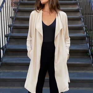 Babaton flowy trench coat size Medium